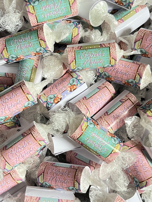 Pastel heart sweet rolls