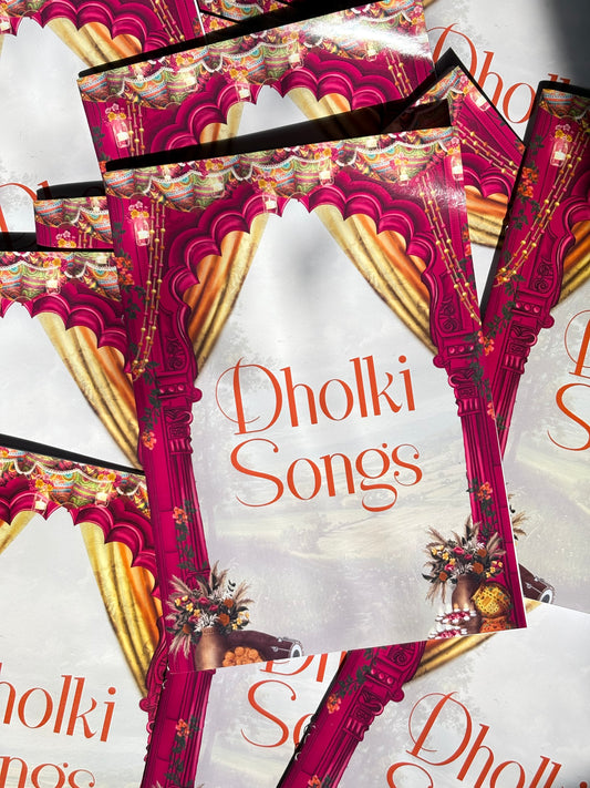 Bespoke Dholki/Mehndi song books