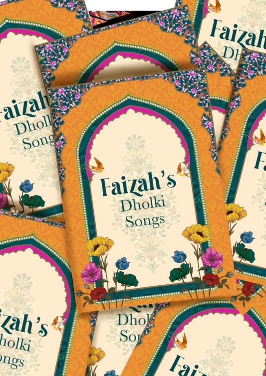 Bespoke Dholki/Mehndi song books