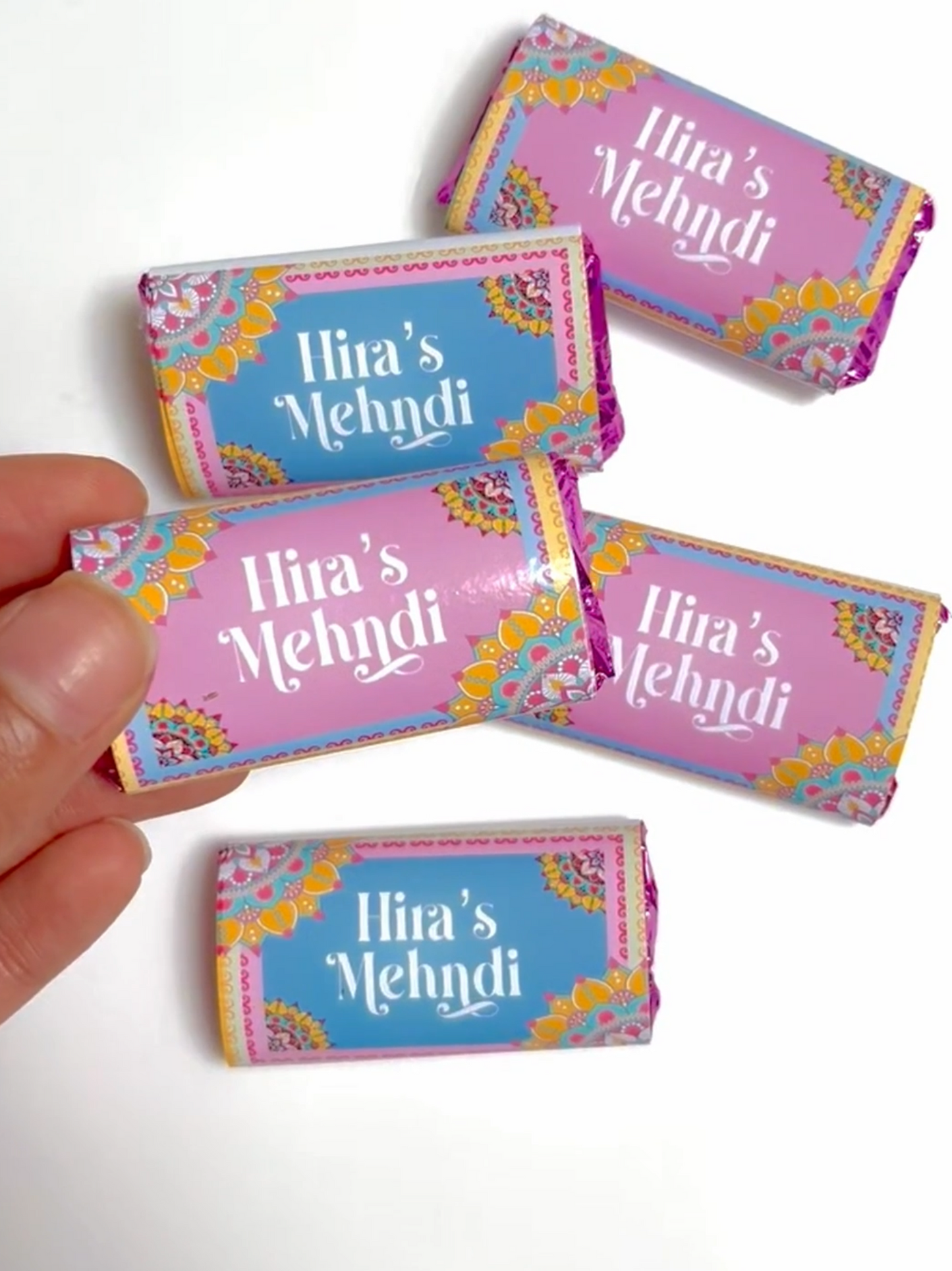 Micro chocolate bars