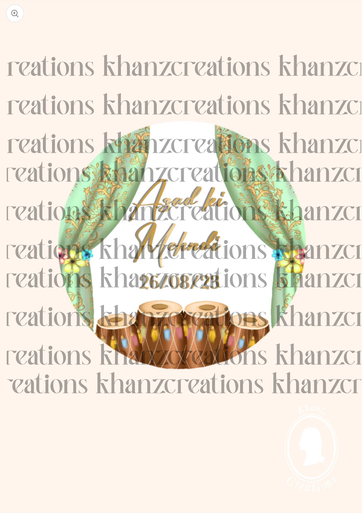 Mehndi/Dholki stickers