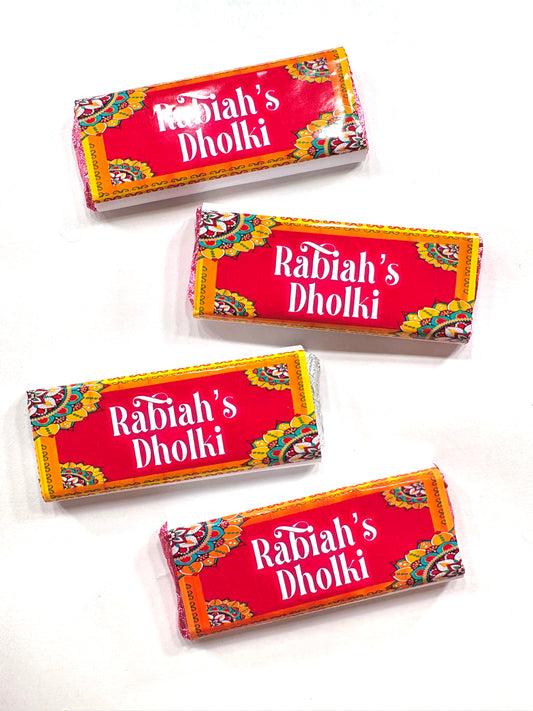 Mini chocolate bars