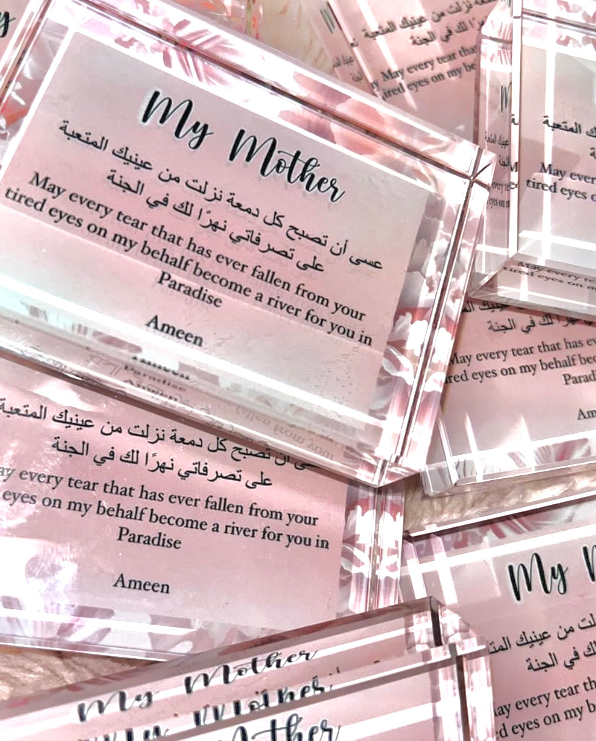 Mothers Day Crystal block