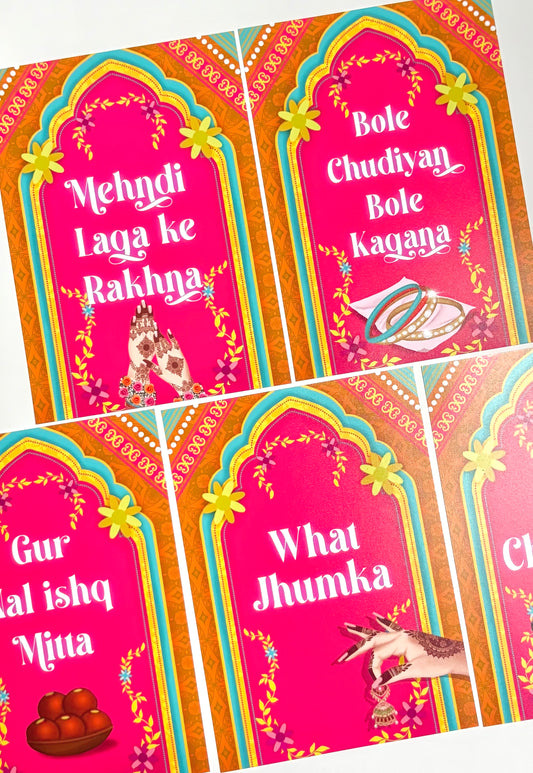 Mehndi Bazaar prints (colourful)