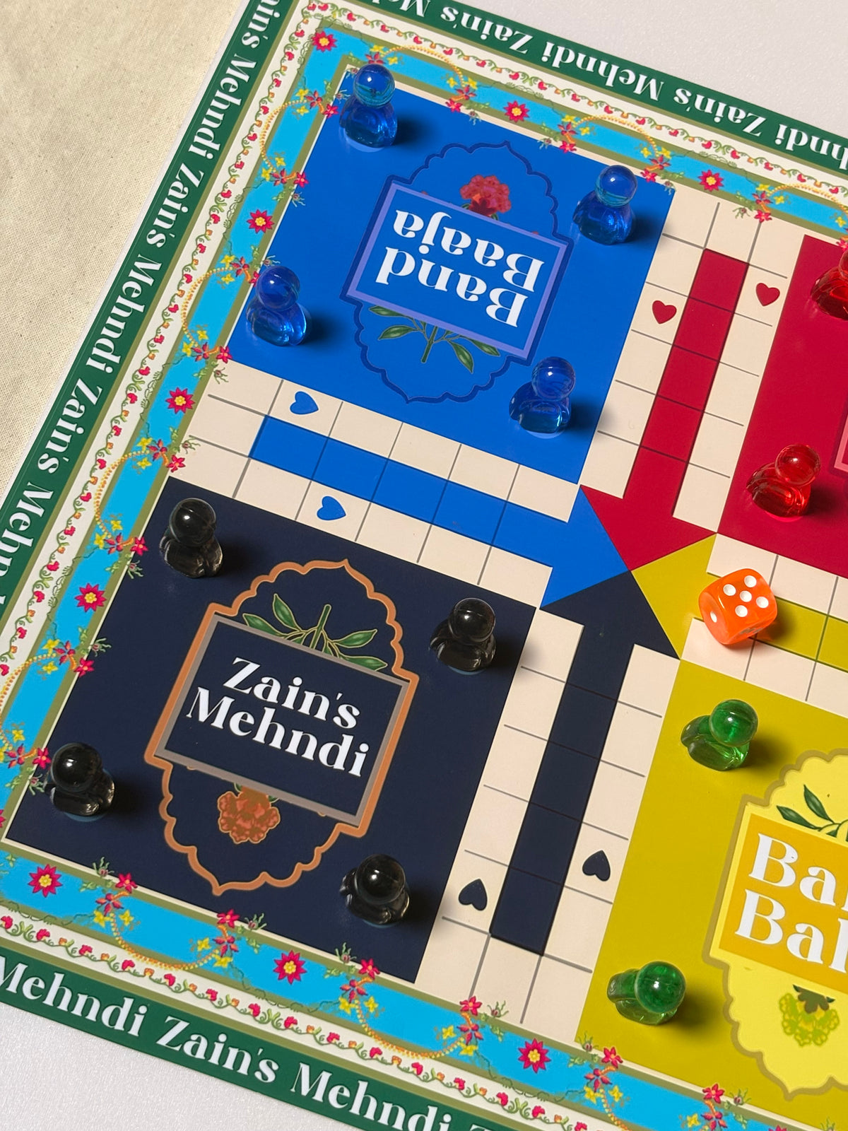 Custom Ludo board Game (masc)