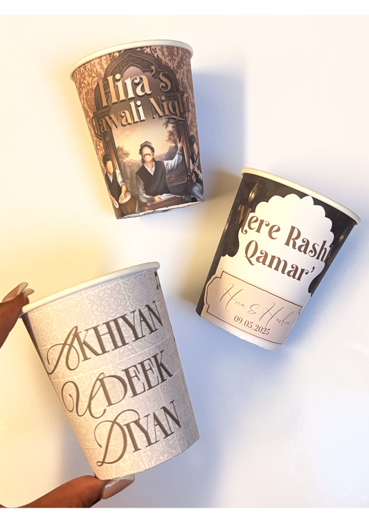 Qawwali Custom chai cups