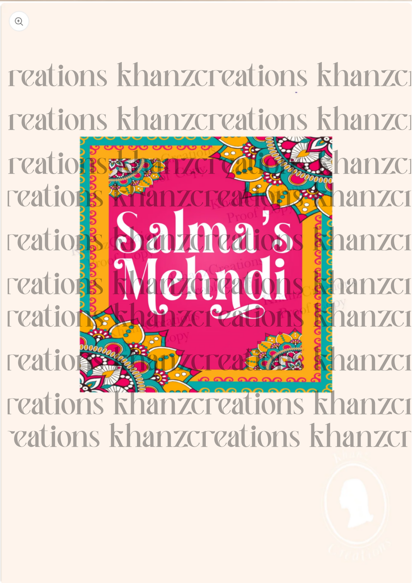 Mehndi/Dholki Stickers
