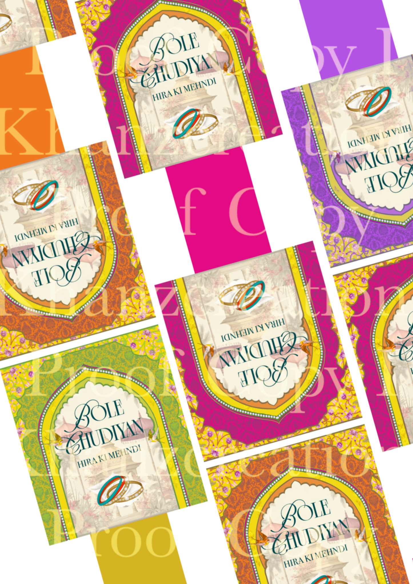 Mughal bangle tags