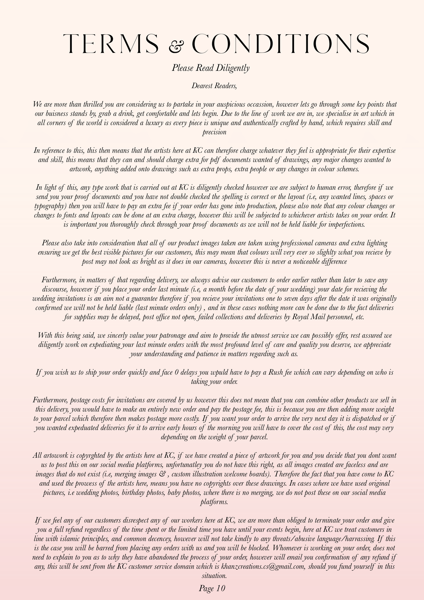 Bespoke wedding welcome board