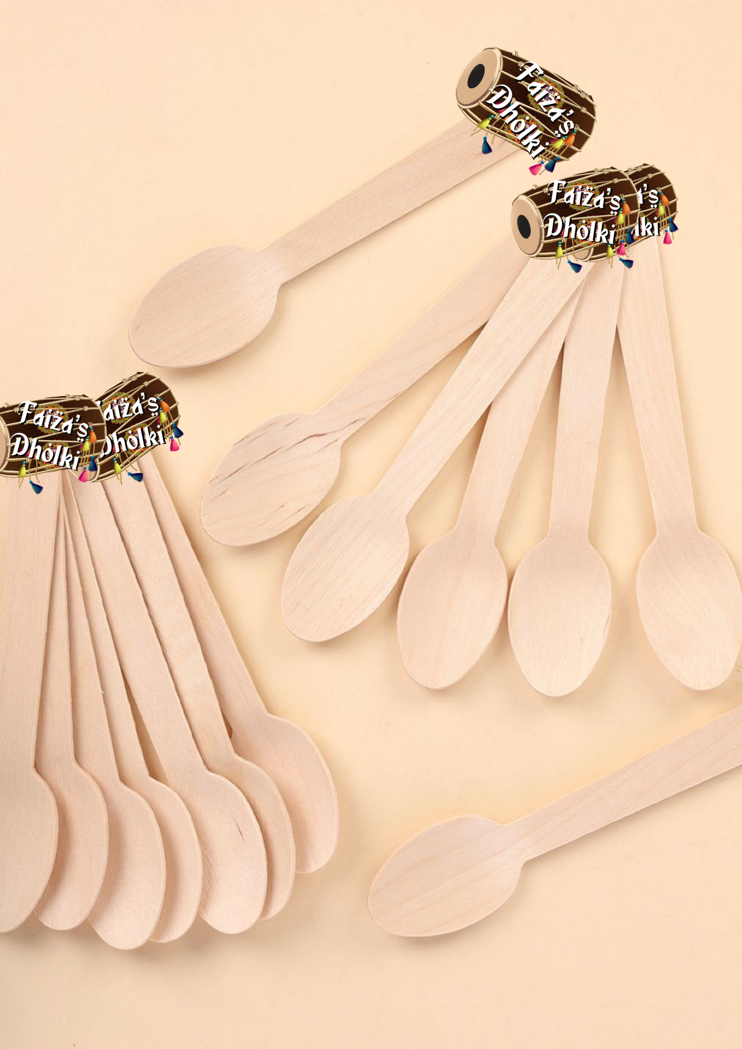Dholki spoon/forks