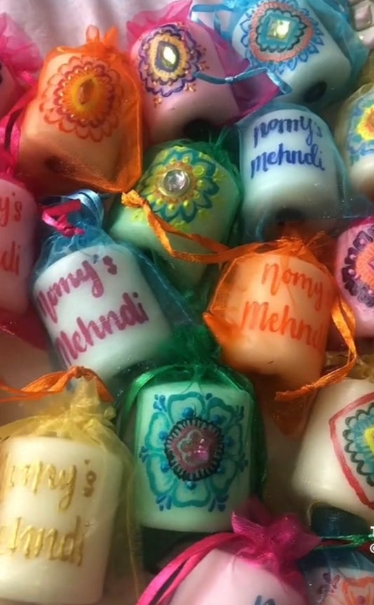 Mehndi candles