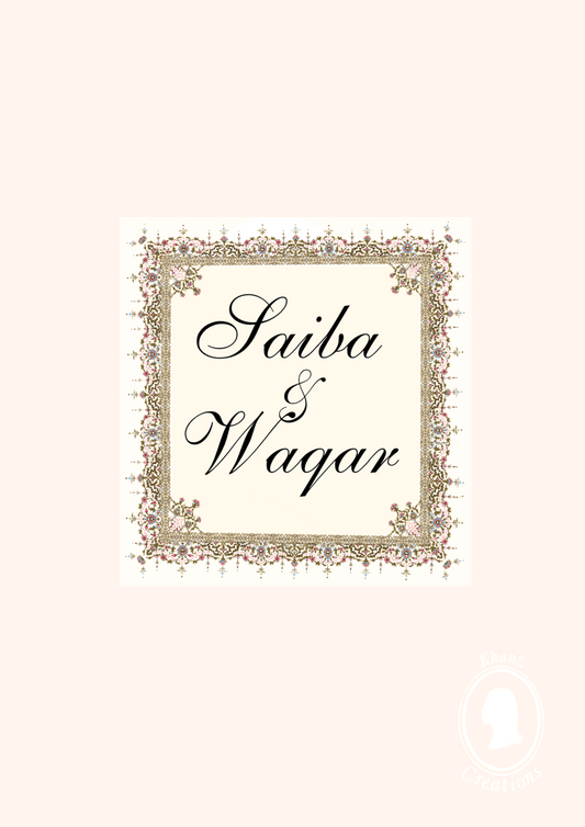 Wedding stickers
