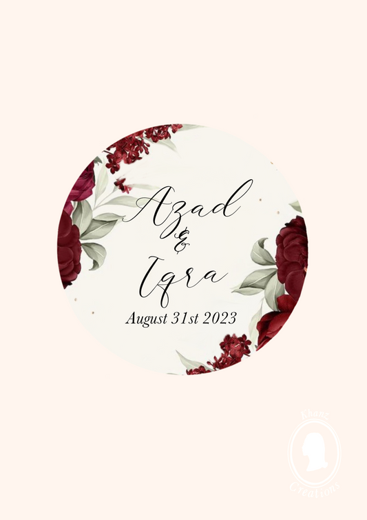 Wedding Stickers