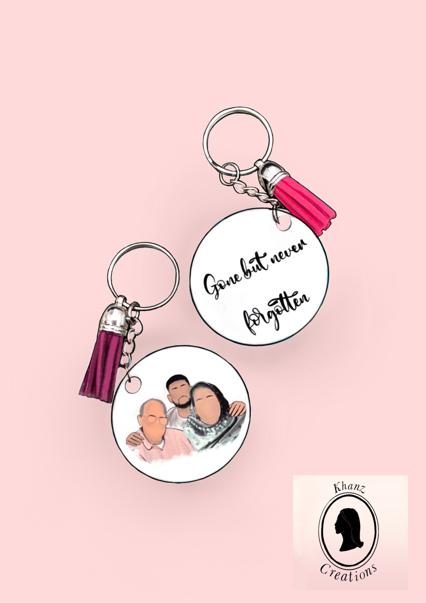 Illustration keyring