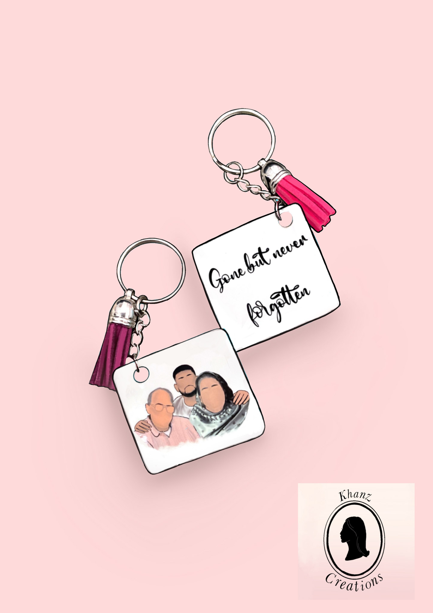Illustration keyring