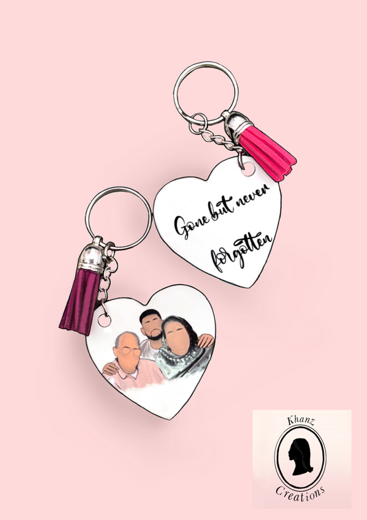 Illustration keyring