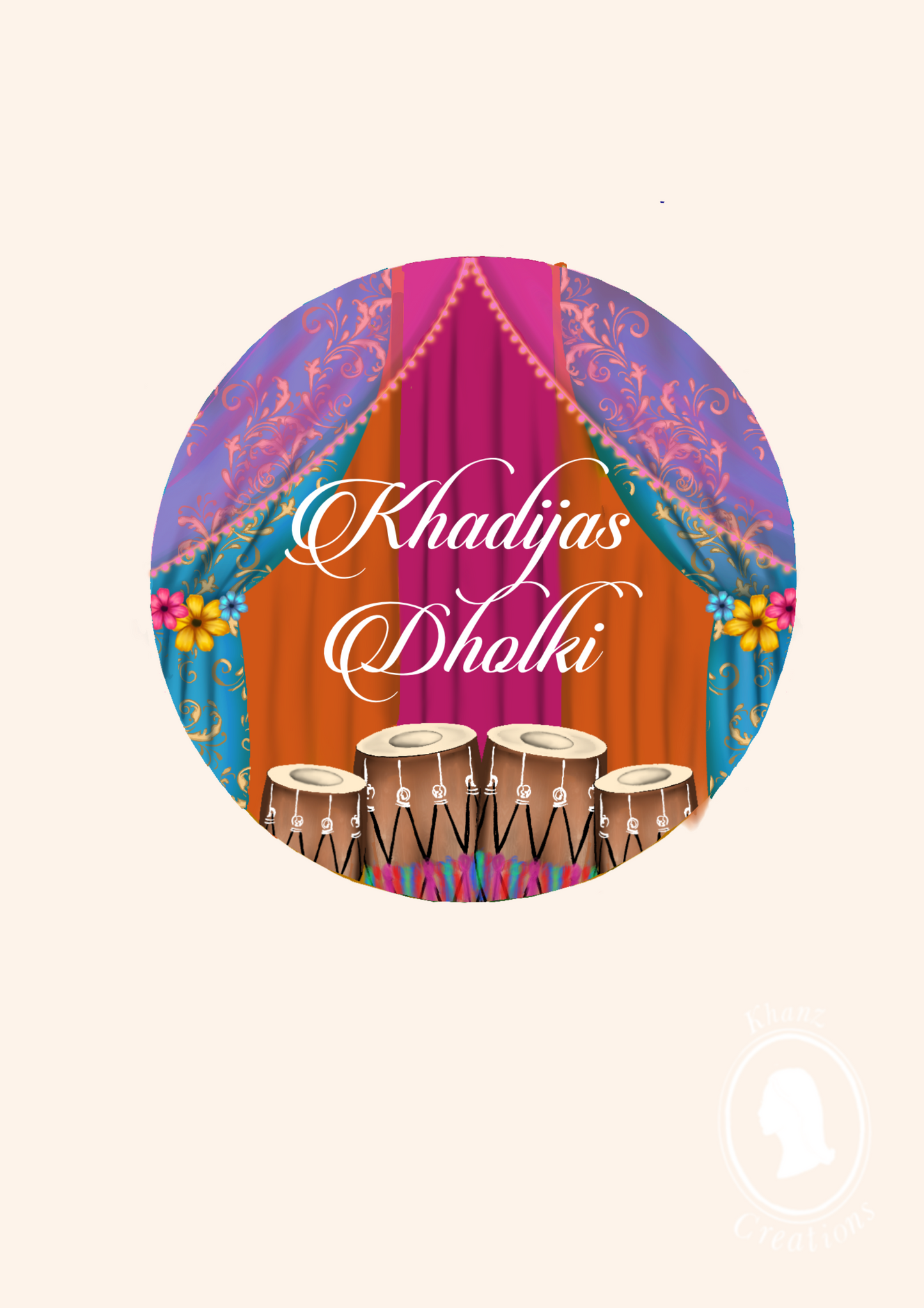 Mehndi/Dholki Stickers