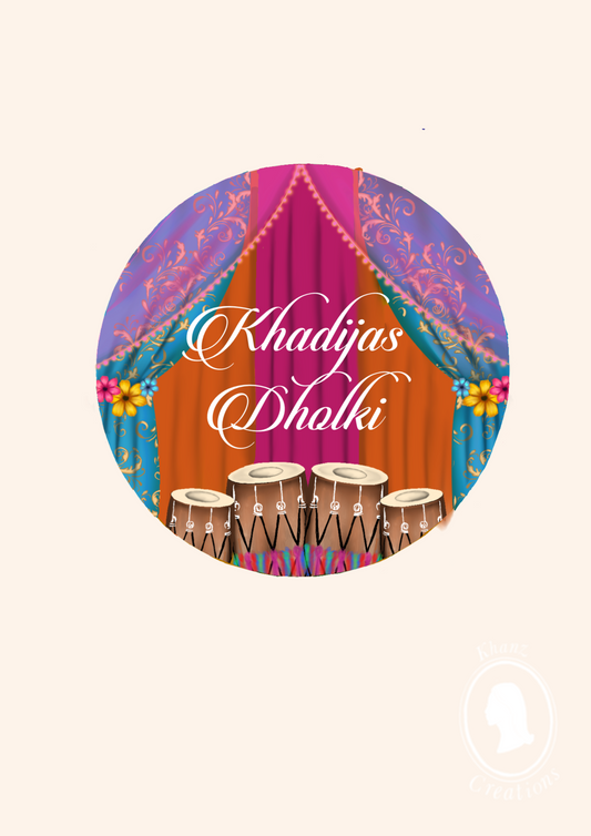 Mehndi/Dholki Stickers
