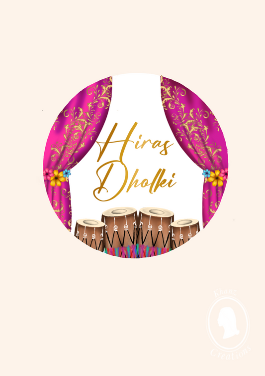 Mehndi/Dholki Stickers