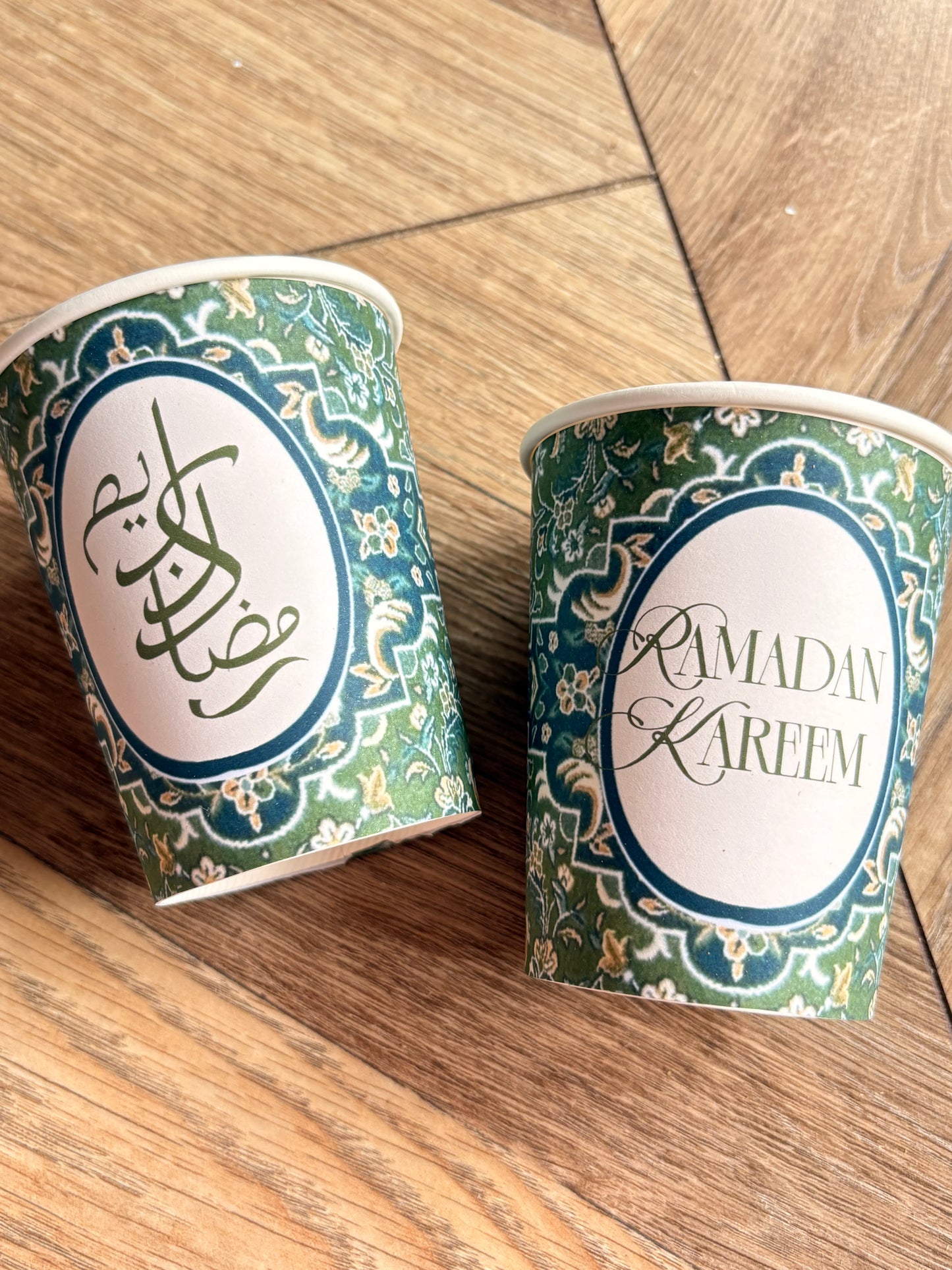 Ramadan tea cups