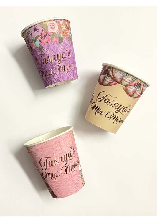 Pastel Custom chai cups