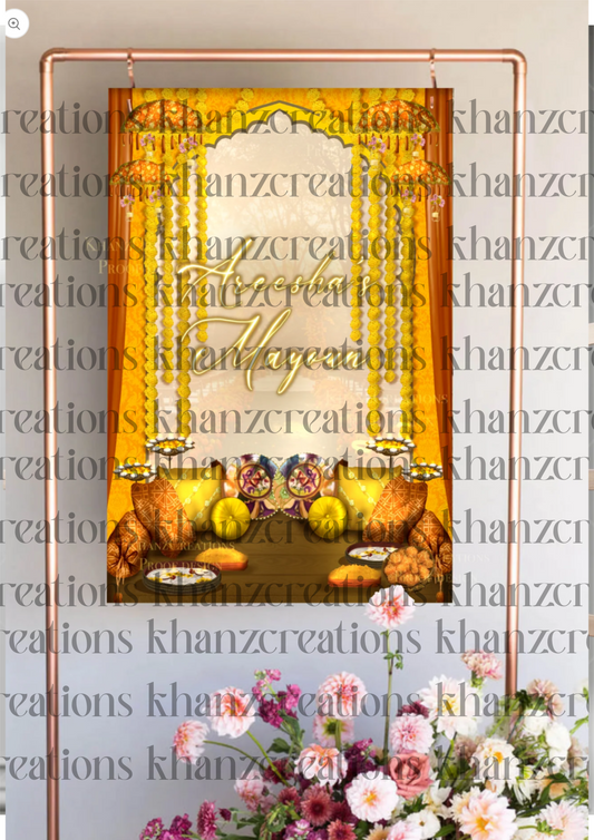 Mayoun Welcome board