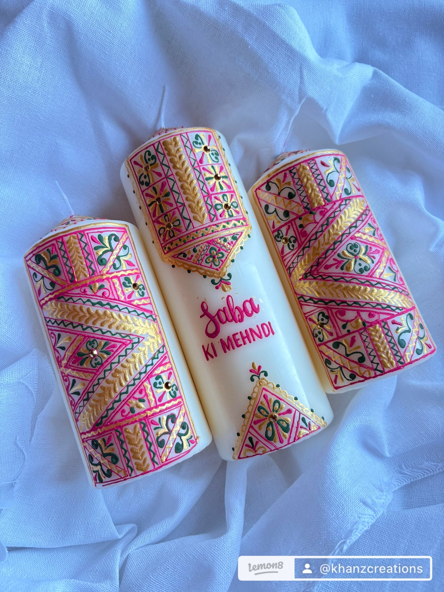 Mehndi Candle set