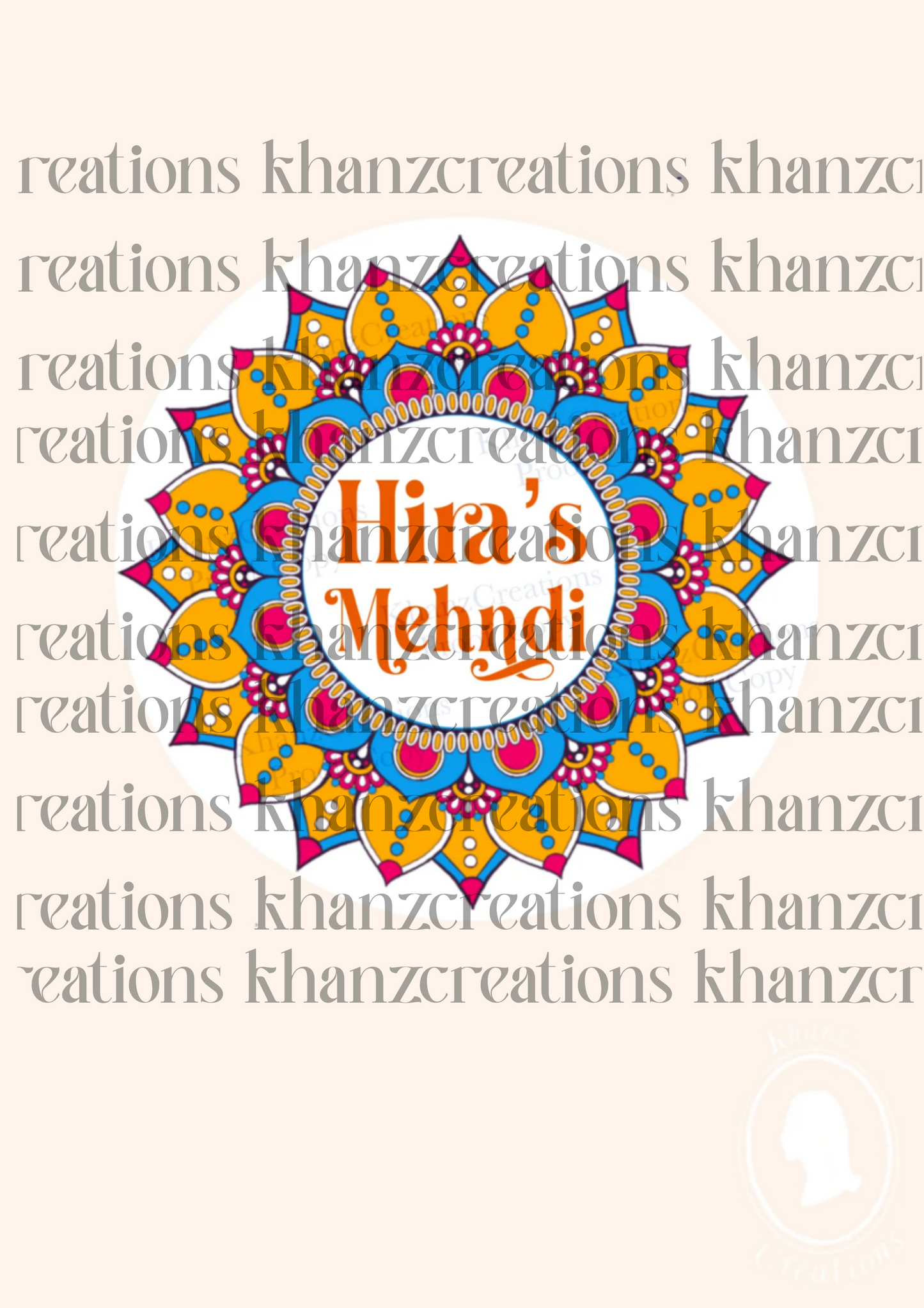 Mehndi/Dholki Stickers