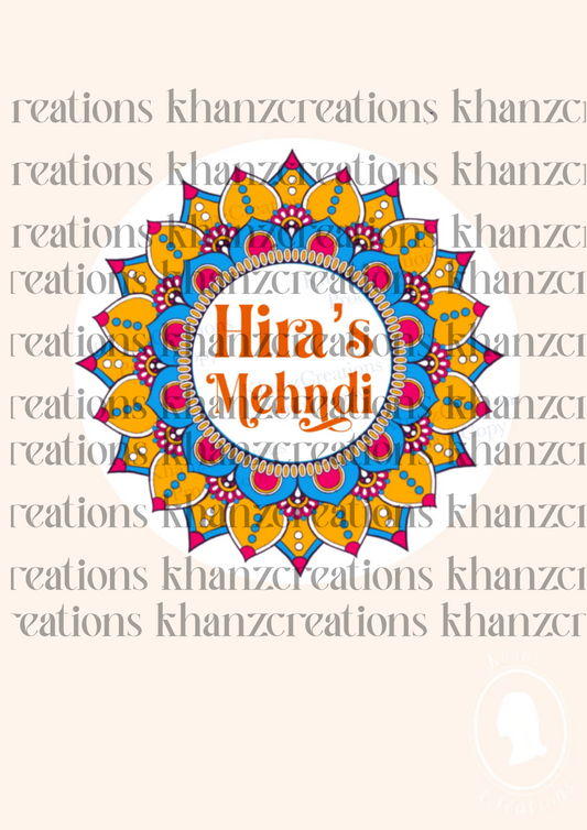 Mehndi/Dholki Stickers