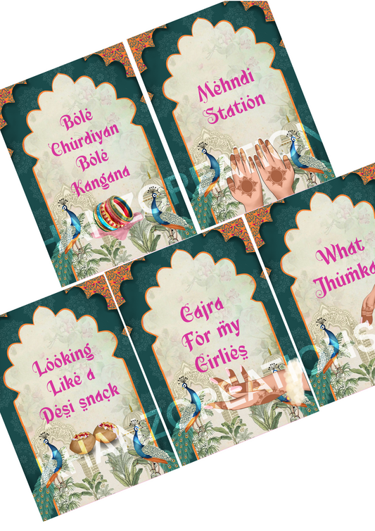 Mughal bazaar prints