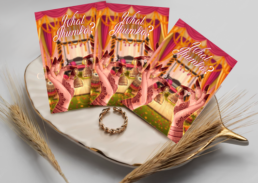 Jhumka earring cards