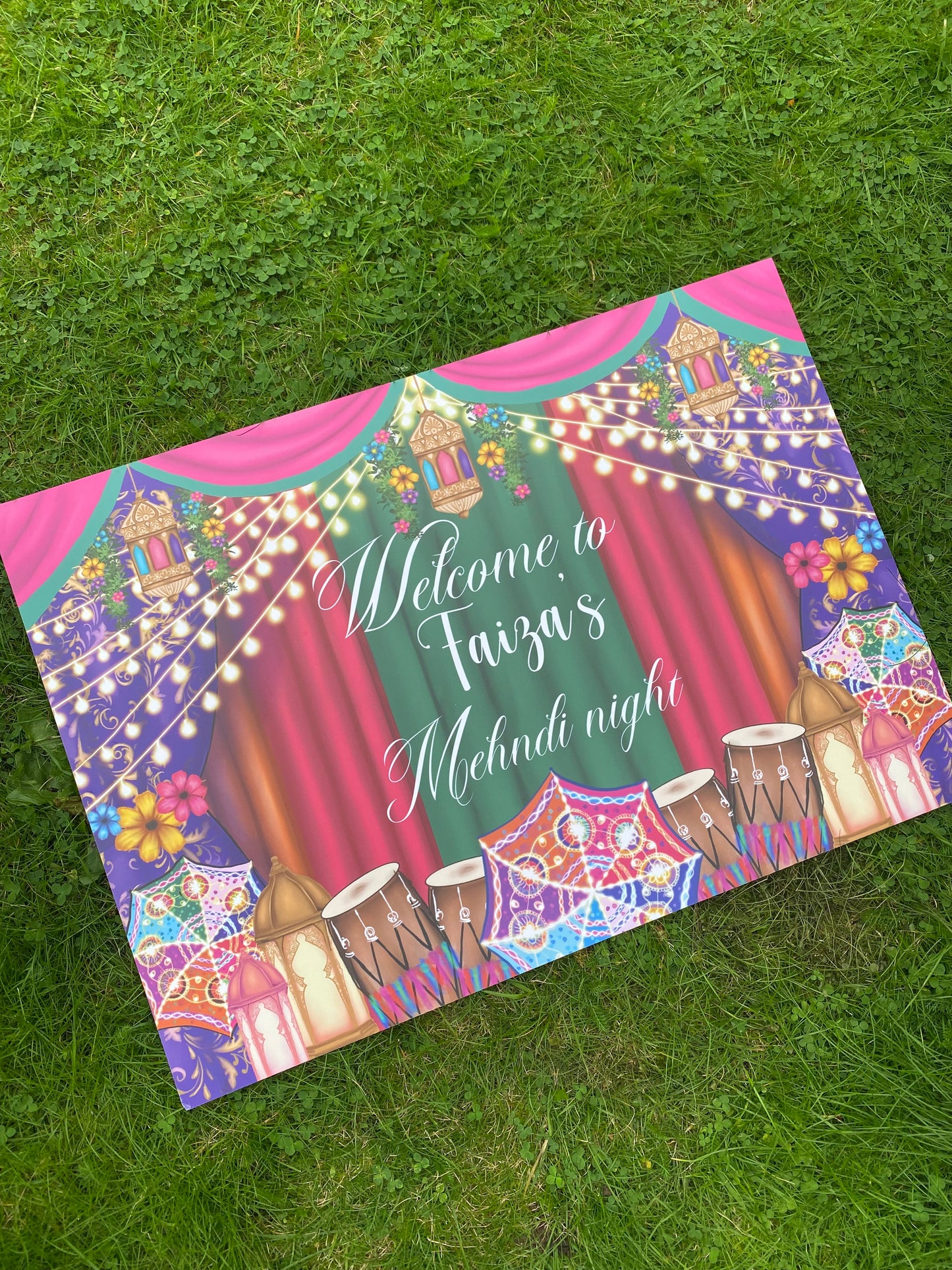 Faiza’s mehndi board A2