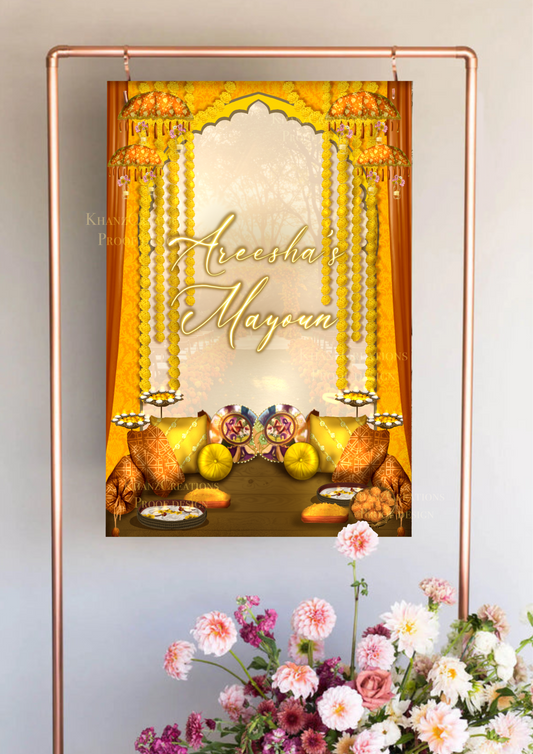 Mayoun Welcome board