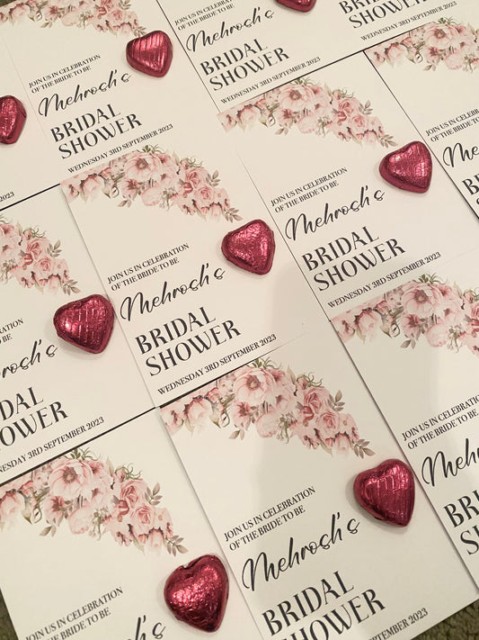 Bridal shower favours
