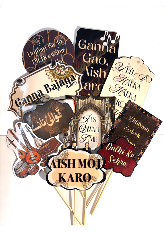 Qawali mini props x10