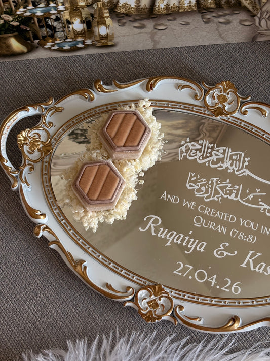 Vintage ring tray
