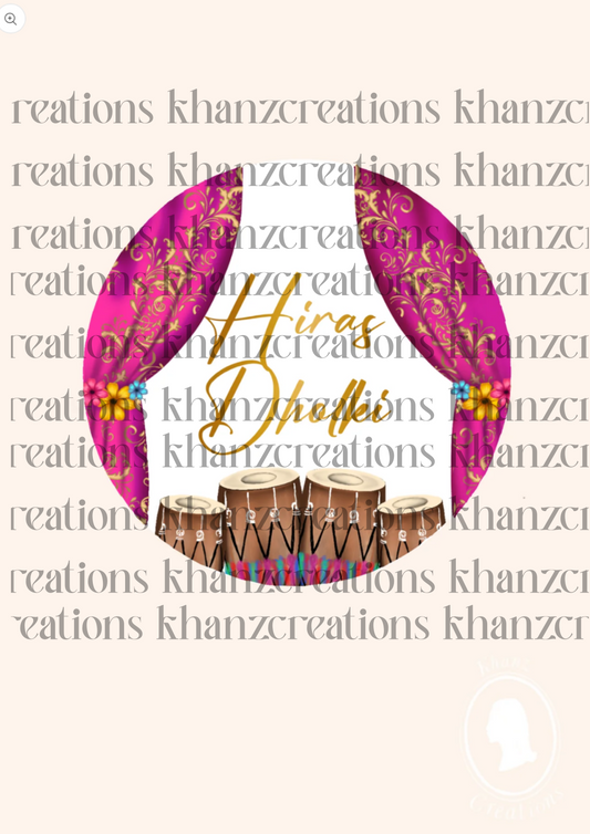 Mehndi/Dholki Stickers
