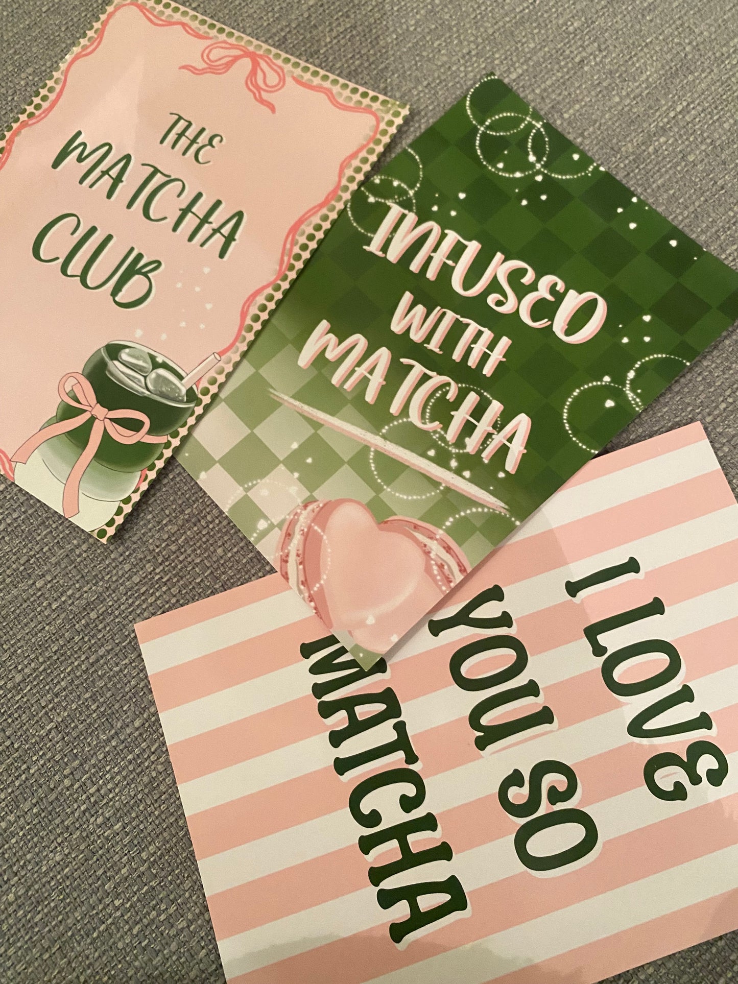 Matcha prints