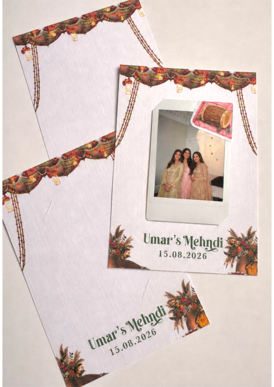 Polaroid card