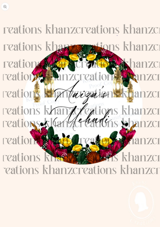 Mehndi/Dholki Stickers
