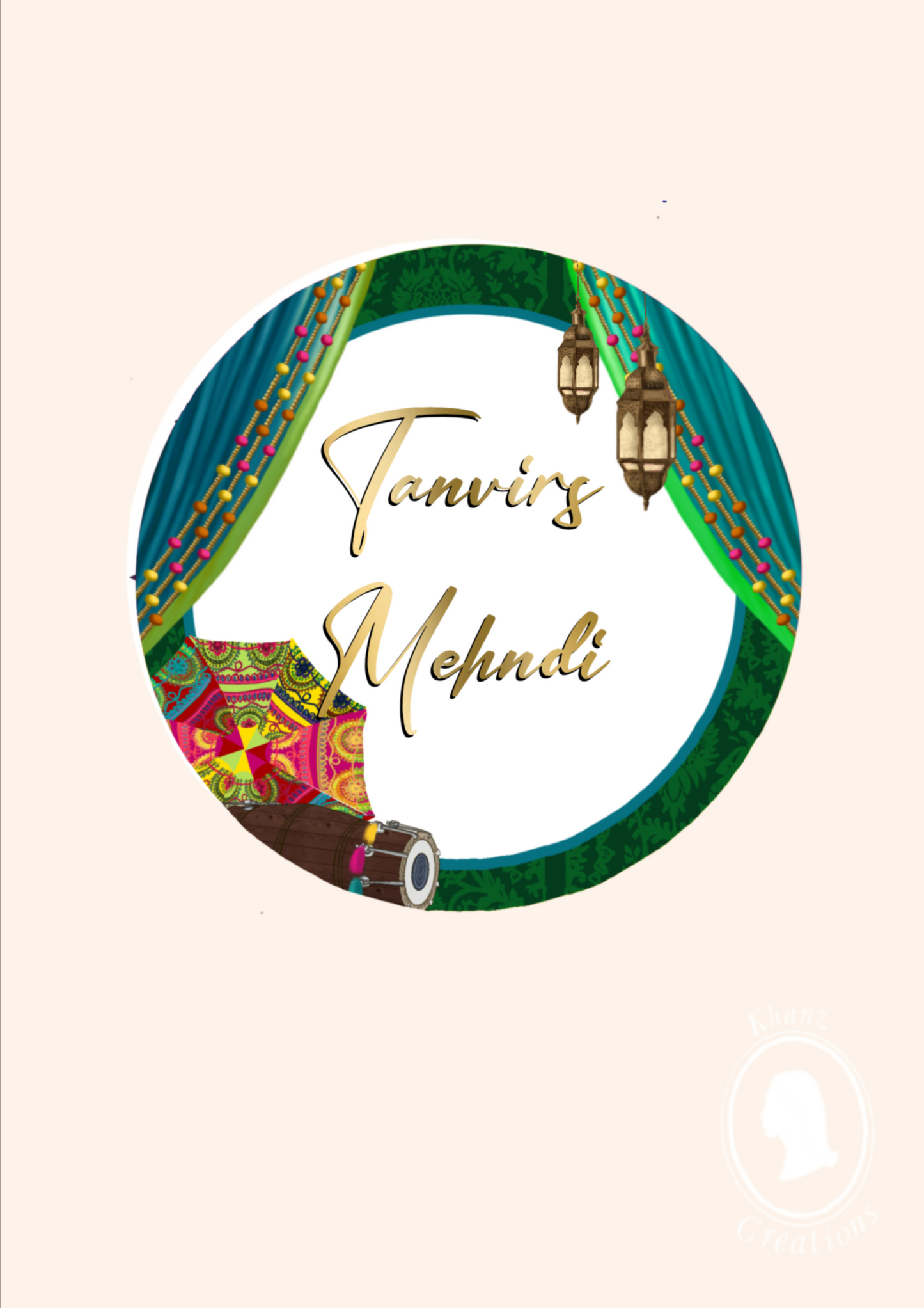 Mehndi/Dholki Stickers