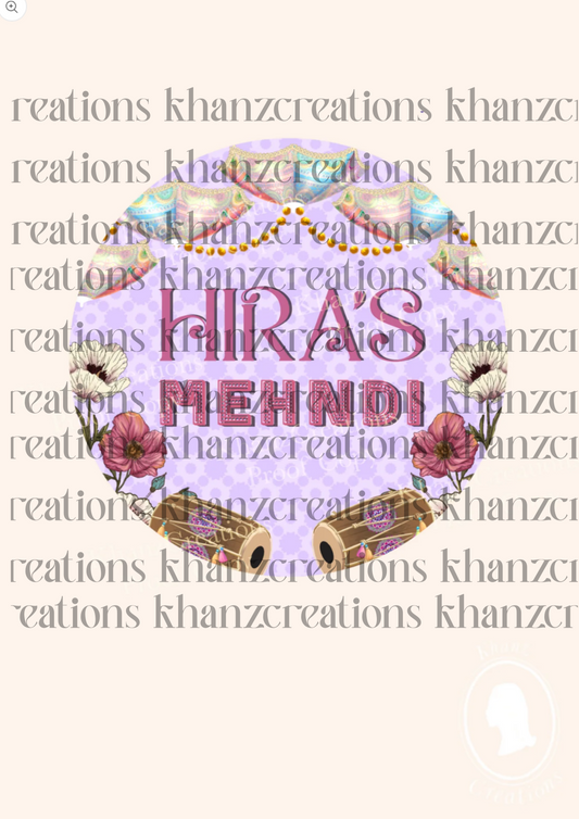 Mehndi/Dholki stickers