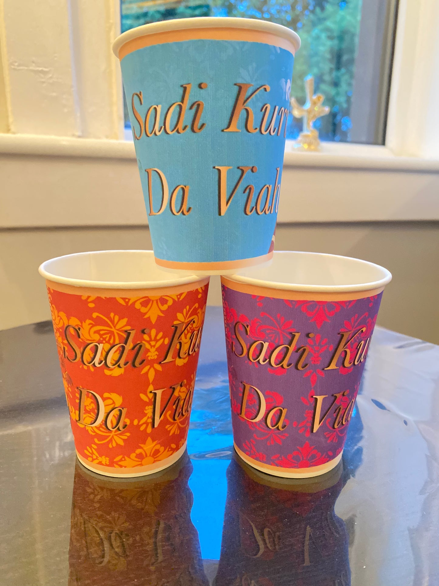 Custom chai cups