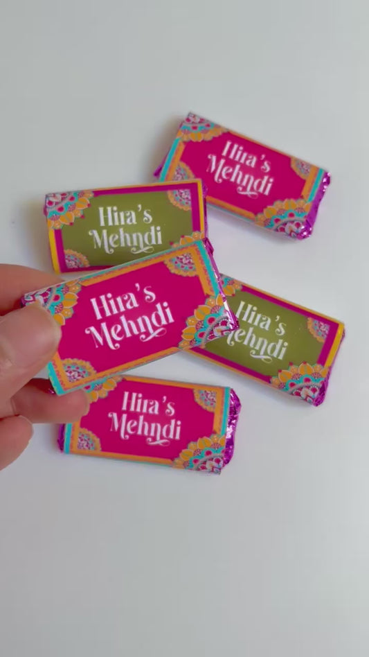 Micro chocolate bars