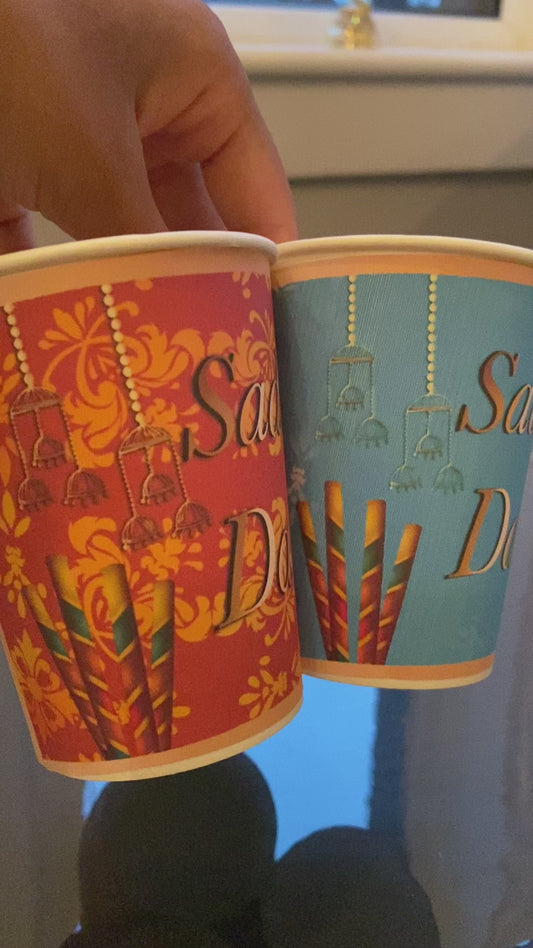 Custom chai cups