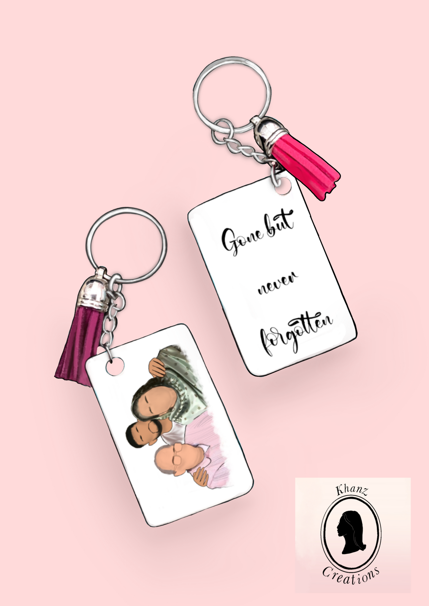 Illustration keyring